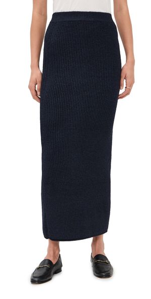 Line & Dot Hart Sweater Skirt Navy XS