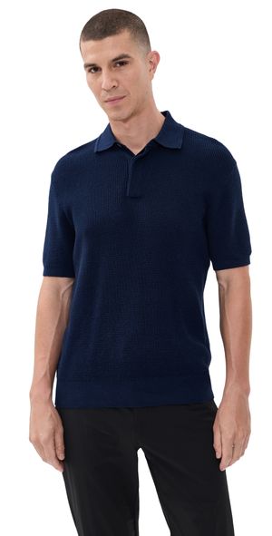 RLX Ralph Lauren Merino Coolmax Polo Sweater Refined Navy XL
