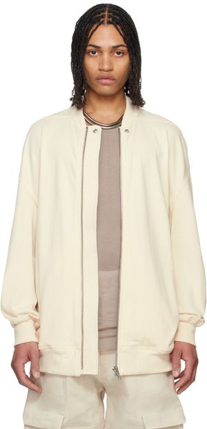 Rick Owens Off-White Hollywood Jumbo Flight Bomber Jacket