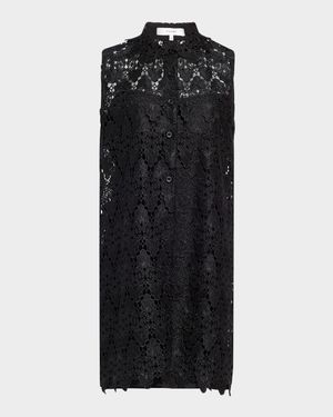 The Deco Lace Mini Dress