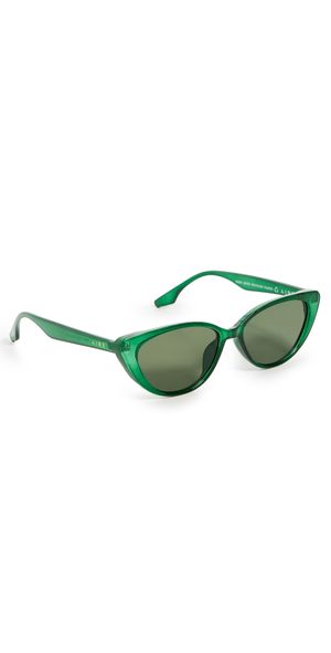 AIRE Amalthea Sunglasses Emerald Green Mono One Size