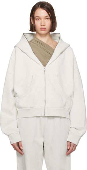 Entire Studios Off-White Eternal Zip Hoodie