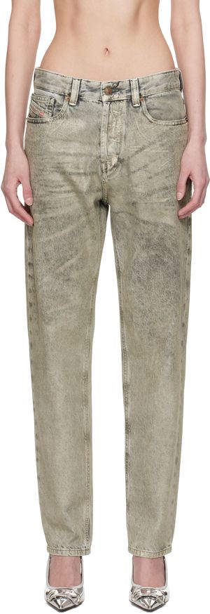 Diesel Jean 1988 Ark 09l79 gris à coupe classique