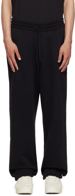 Y-3 Black Straight Sweatpants