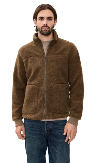 RAILS Clark Sherpa Bomber Jacket Lichen S