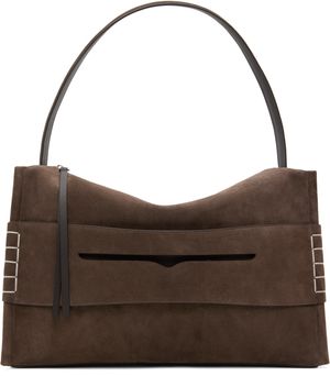 JW Anderson Brown Large Loafer Duffle Bag