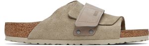 Birkenstock Taupe Regular Kyoto Sandals