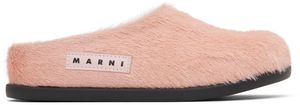 Marni Enfant | Mules de style sabot Fussbett roses
