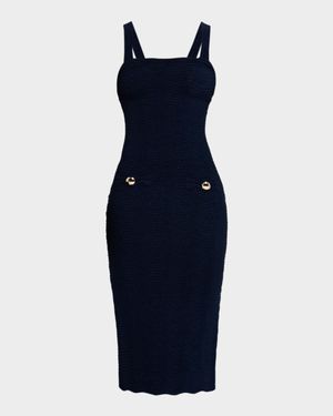 Kins Sparkly Knit Midi Dress