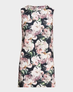 Peony Sleeveless Mini Dress