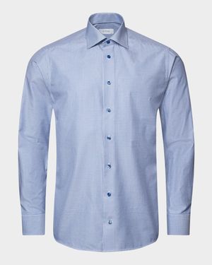 Men's Slim Fit Twill Dress Shirt