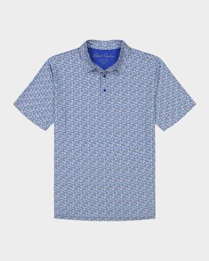 Men's Galan Knit Polo Shirt