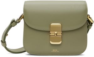 A.P.C. Khaki Mini Grace Bag
