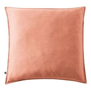 L'effet Papillon - Taie d'oreiller percale de coton - Taille 63x63 cm - Rouge