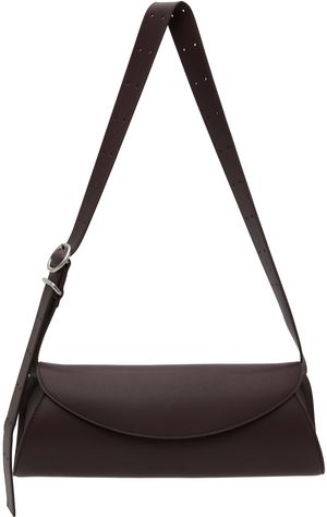 Jil Sander Purple Cannolo Bag