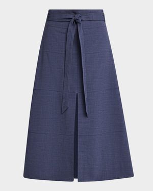 Hudson A-Line Midi Skirt