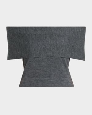 Callahan Off-The-Shoulder Merino Top