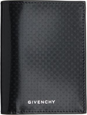 Givenchy Black 4G Leather Card Holder