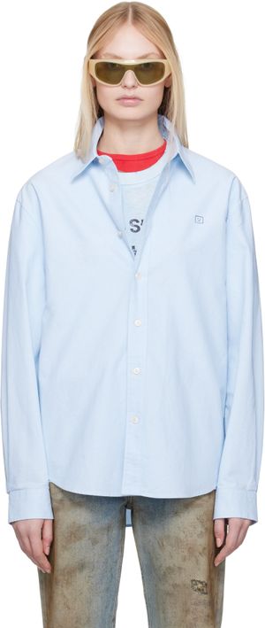 Acne Studios Blue Oxford Cloth Shirt