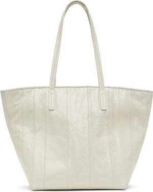 BY FAR White Club Tote