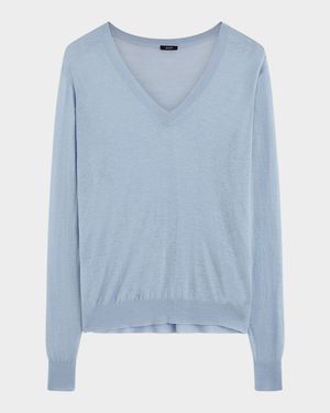 Cashair V-Neck Sweater