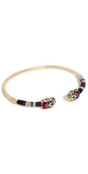 GAS Bijoux Bduality Scar Bracelet Cuff Red One Size