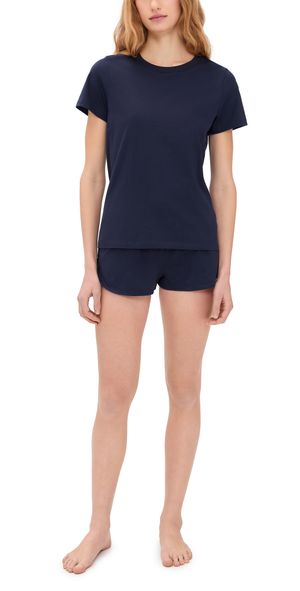 Cozyland by Morgan Lane Mia Boxer Pajama Set Eclipse XXL