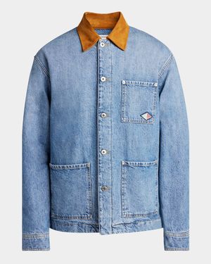 Men's Eco Wash Denim Blouson Jacket