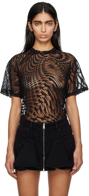 Mugler Black Star T-Shirt