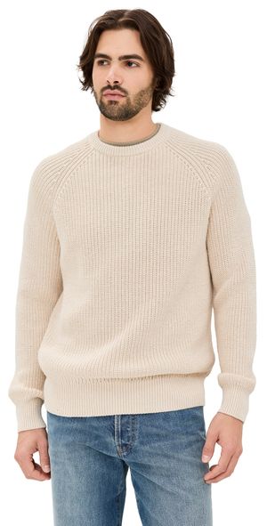 Fair Harbor The Neptune Sweater Sand XL