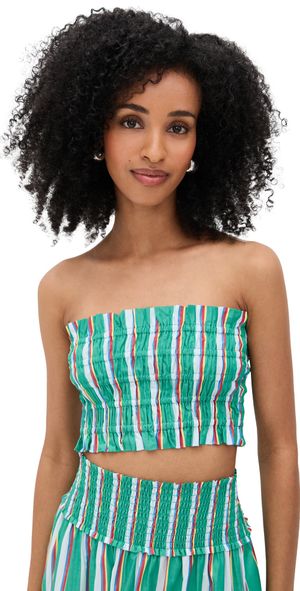 Hill House Home The June Nap Top Sunset Stripe S