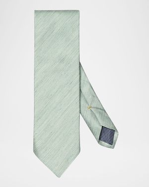 Men's Silk and Linen Tie