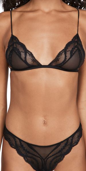 Kiki De Montparnasse Leche Moi Soft Bra Black XS