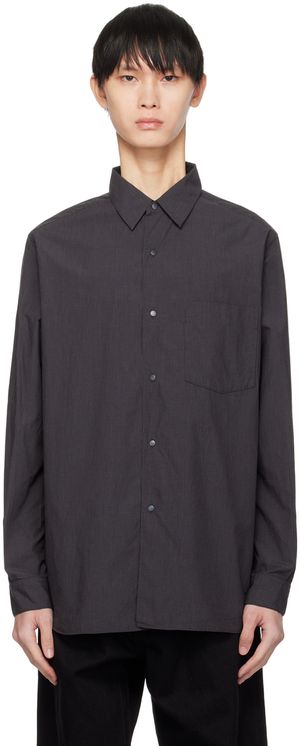 nanamica Black Wind Shirt