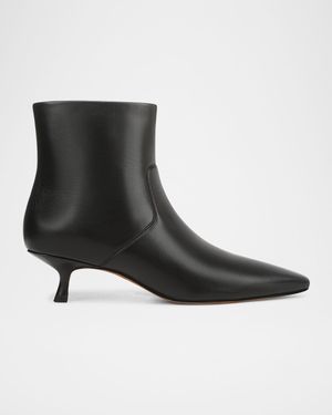 Simone Leather Ankle Boots