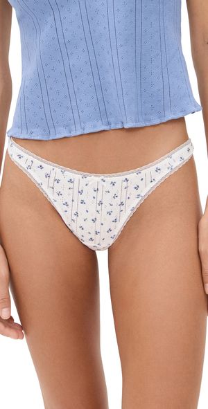 COUCOU The Thong Blue Fields L