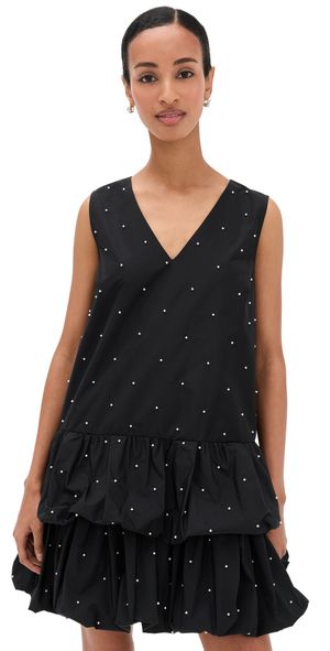 Sea Alberta Pearl Tank Bubble Dress Black L