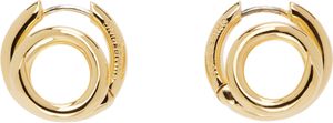 Numbering Gold #8101 Earrings