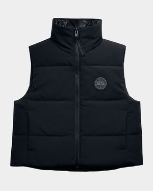 Grandview Cropped Down Vest