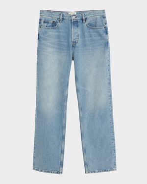 Men's Relaxed Light Wash Jeans