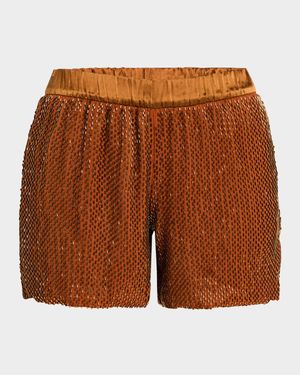 Embellished Boxer Shorts