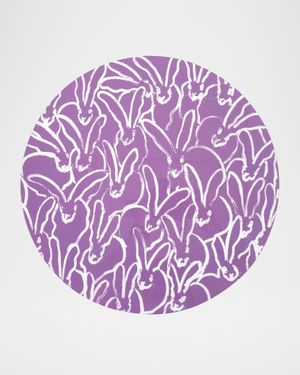 Rabbit Run Round Lacquer Placemat