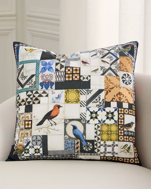 Lisboa Spring Pillow, 22" Square