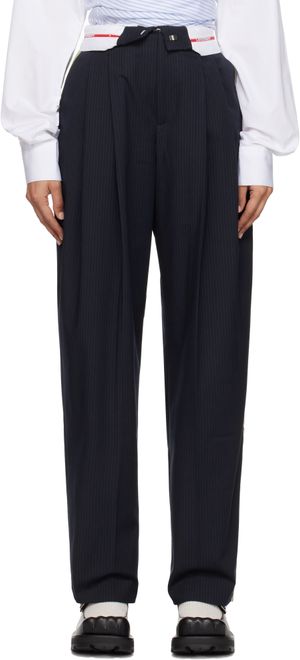 Charles Jeffrey LOVERBOY Navy Edinburgh Trousers