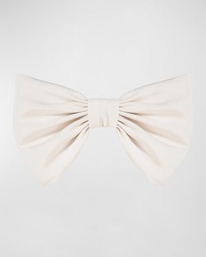 Trisha Silk Bow Barrette