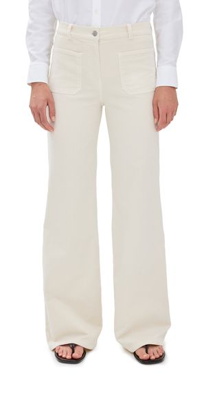 Nili Lotan Florence Corduroy Pants Stone 6