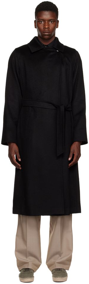 Max Mara Black Manuel Coat