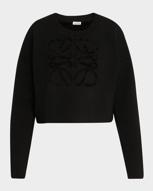 Anagram Wool-Blend Sweater