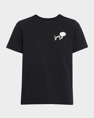 Joy Daisy Crewneck Baby Tee