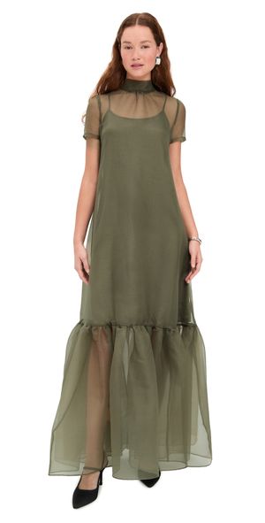 STAUD Calluna Dress Thyme XL